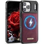 Custodia posteriore magnetica in ecopelle CaseMe serie C69 per telefono., For iPhone 17 Pro Max, For iPhone 17 Pro, For iPhone 17, For iPhone Air