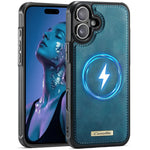 Custodia posteriore magnetica in ecopelle CaseMe serie C69 per telefono., For iPhone 17 Pro Max, For iPhone 17 Pro, For iPhone 17, For iPhone Air