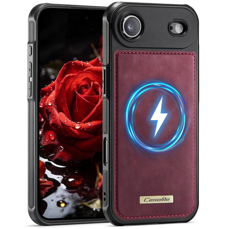 Custodia posteriore magnetica in ecopelle CaseMe serie C69 per telefono., For iPhone 17 Pro Max, For iPhone 17 Pro, For iPhone 17, For iPhone Air