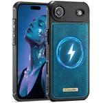 Custodia posteriore magnetica in ecopelle CaseMe serie C69 per telefono., For iPhone 17 Pro Max, For iPhone 17 Pro, For iPhone 17, For iPhone Air