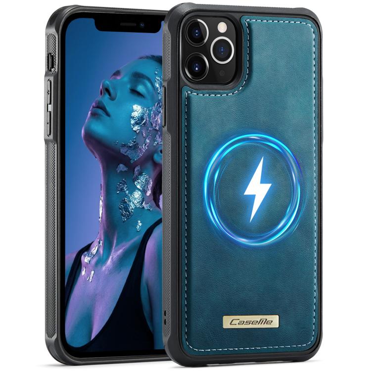Custodia posteriore magnetica in ecopelle CaseMe serie C69 per telefono., For iPhone 11 Pro, For iPhone 17e /16e, For iPhone 15 Plus / 14 Plus, For iPhone 12 / 12 Pro