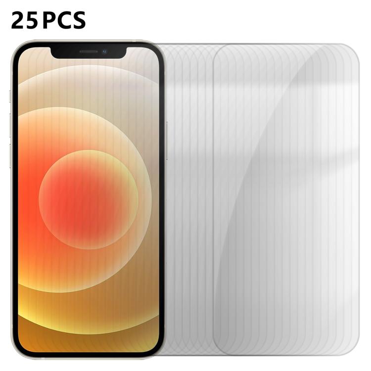 25 pezzi Pellicola protettiva in vetro temperato HD anti-impronta semi-schermo ad alto contenuto di alluminio, For iPhone 18 Pro, For iPhone 18 Pro Max, For iPhone 17 Pro Max, For iPhone 17 Pro, For iPhone 17, For iPhone Air, For iPhone 16 Pro Max     ...