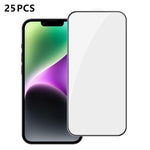 25 pezzi Pellicola in vetro temperato HD serigrafata ad alta densità di alluminio con copertura completa e anti-impronta, For iPhone 18 Pro, For iPhone 18 Pro Max, For iPhone 17 Pro Max, For iPhone 17 Pro, For iPhone 17, For iPhone Air                 ...