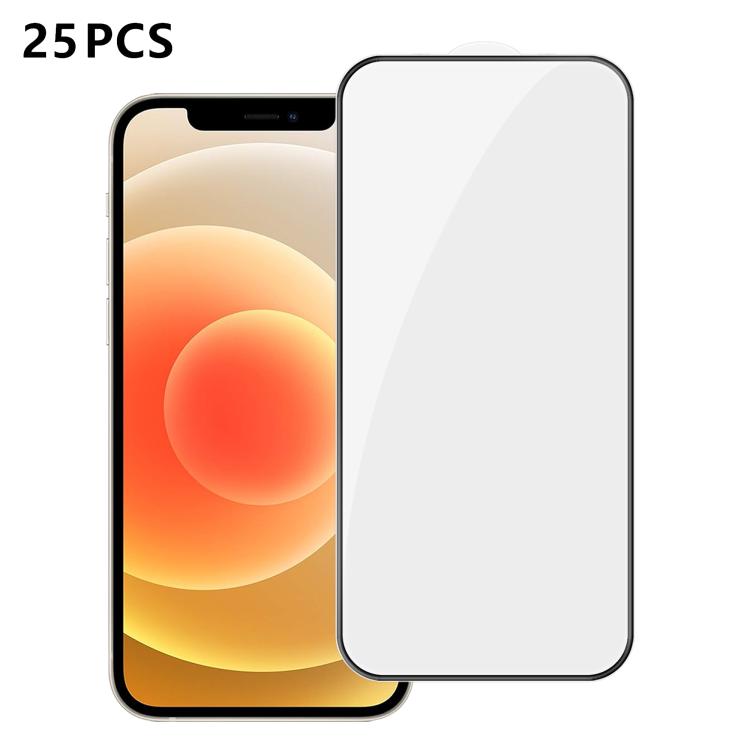 25 pezzi Pellicola in vetro temperato HD serigrafata ad alta densità di alluminio con copertura completa e anti-impronta, For iPhone 18 Pro, For iPhone 18 Pro Max, For iPhone 17 Pro Max, For iPhone 17 Pro, For iPhone 17, For iPhone Air                 ...