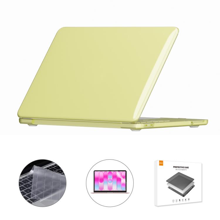 ENKAY US Versione 3 in 1 Custodia protettiva in cristallo con pellicola in TPU per tastiera e protezione schermo in PET, For MacBook Neo 13 inch 2026 (A3404) 256G, For MacBook Neo 13 inch 2026 (A3404) 512G