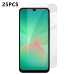 25 pezzi Pellicola protettiva in vetro temperato HD anti-impronta semi-schermo ad alto contenuto di alluminio, For Galaxy M47 5G, For Galaxy S26+ 5G, For Galaxy S26 Ultra 5G, For Galaxy S26 5G, For Galaxy A57 5G, For Galaxy A37 5G, For Galaxy A27 5G   ...