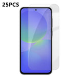 25 pezzi Pellicola protettiva in vetro temperato HD anti-impronta semi-schermo ad alto contenuto di alluminio, For Galaxy M47 5G, For Galaxy S26+ 5G, For Galaxy S26 Ultra 5G, For Galaxy S26 5G, For Galaxy A57 5G, For Galaxy A37 5G, For Galaxy A27 5G   ...