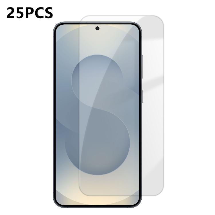 25 pezzi Pellicola protettiva in vetro temperato HD anti-impronta semi-schermo ad alto contenuto di alluminio, For Galaxy M47 5G, For Galaxy S26+ 5G, For Galaxy S26 Ultra 5G, For Galaxy S26 5G, For Galaxy A57 5G, For Galaxy A37 5G, For Galaxy A27 5G   ...