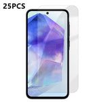 25 pezzi Pellicola protettiva in vetro temperato HD anti-impronta semi-schermo ad alto contenuto di alluminio, For Galaxy M47 5G, For Galaxy S26+ 5G, For Galaxy S26 Ultra 5G, For Galaxy S26 5G, For Galaxy A57 5G, For Galaxy A37 5G, For Galaxy A27 5G   ...