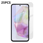 25 pezzi Pellicola protettiva in vetro temperato HD anti-impronta semi-schermo ad alto contenuto di alluminio, For Galaxy M47 5G, For Galaxy S26+ 5G, For Galaxy S26 Ultra 5G, For Galaxy S26 5G, For Galaxy A57 5G, For Galaxy A37 5G, For Galaxy A27 5G   ...