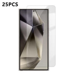 25 pezzi Pellicola protettiva in vetro temperato HD anti-impronta semi-schermo ad alto contenuto di alluminio, For Galaxy M47 5G, For Galaxy S26+ 5G, For Galaxy S26 Ultra 5G, For Galaxy S26 5G, For Galaxy A57 5G, For Galaxy A37 5G, For Galaxy A27 5G   ...