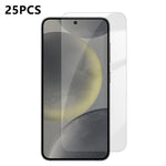 25 pezzi Pellicola protettiva in vetro temperato HD anti-impronta semi-schermo ad alto contenuto di alluminio, For Galaxy M47 5G, For Galaxy S26+ 5G, For Galaxy S26 Ultra 5G, For Galaxy S26 5G, For Galaxy A57 5G, For Galaxy A37 5G, For Galaxy A27 5G   ...