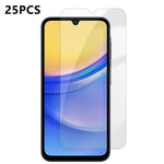 25 pezzi Pellicola protettiva in vetro temperato HD anti-impronta semi-schermo ad alto contenuto di alluminio, For Galaxy M47 5G, For Galaxy S26+ 5G, For Galaxy S26 Ultra 5G, For Galaxy S26 5G, For Galaxy A57 5G, For Galaxy A37 5G, For Galaxy A27 5G   ...