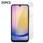 25 pezzi Pellicola protettiva in vetro temperato HD anti-impronta semi-schermo ad alto contenuto di alluminio, For Galaxy M47 5G, For Galaxy S26+ 5G, For Galaxy S26 Ultra 5G, For Galaxy S26 5G, For Galaxy A57 5G, For Galaxy A37 5G, For Galaxy A27 5G   ...