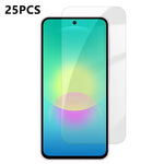 25 pezzi Pellicola protettiva in vetro temperato HD anti-impronta semi-schermo ad alto contenuto di alluminio, For Galaxy M47 5G, For Galaxy S26+ 5G, For Galaxy S26 Ultra 5G, For Galaxy S26 5G, For Galaxy A57 5G, For Galaxy A37 5G, For Galaxy A27 5G   ...