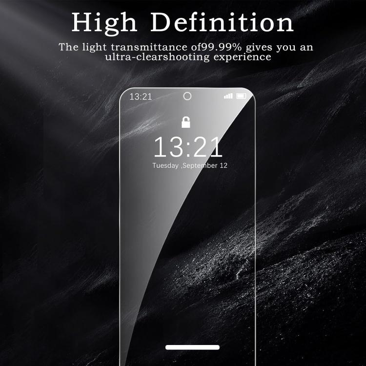 25 pezzi Pellicola protettiva in vetro temperato HD anti-impronta semi-schermo ad alto contenuto di alluminio, For Galaxy A18 4G / 5G, For Galaxy A07 4G / 5G, For Galaxy A06 4G / 5G, For Galaxy A16