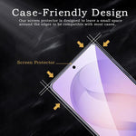 25 pezzi Pellicola protettiva in vetro temperato HD anti-impronta semi-schermo ad alto contenuto di alluminio, For Galaxy A18 4G / 5G, For Galaxy A07 4G / 5G, For Galaxy A06 4G / 5G, For Galaxy A16