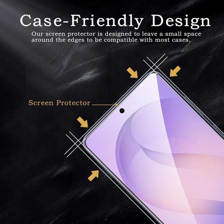 25 pezzi Pellicola protettiva in vetro temperato HD anti-impronta semi-schermo ad alto contenuto di alluminio, For Galaxy A18 4G / 5G, For Galaxy A07 4G / 5G, For Galaxy A06 4G / 5G, For Galaxy A16