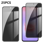 25 pezzi Pellicola in vetro temperato anti-impronta serigrafata ad alta copertura in alluminio per la privacy, For Galaxy A08 4G / 5G, For Galaxy A18 4G / 5G, For Galaxy M47 5G, For Galaxy Z Fold8 5G Outer Screen, For Galaxy Z Fold8 Ultra 5G Outer Scre...