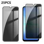 25 pezzi Pellicola in vetro temperato anti-impronta serigrafata ad alta copertura in alluminio per la privacy, For Galaxy A08 4G / 5G, For Galaxy A18 4G / 5G, For Galaxy M47 5G, For Galaxy Z Fold8 5G Outer Screen, For Galaxy Z Fold8 Ultra 5G Outer Scre...