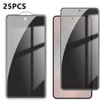 25 pezzi Pellicola in vetro temperato anti-impronta serigrafata ad alta copertura in alluminio per la privacy, For Galaxy A08 4G / 5G, For Galaxy A18 4G / 5G, For Galaxy M47 5G, For Galaxy Z Fold8 5G Outer Screen, For Galaxy Z Fold8 Ultra 5G Outer Scre...