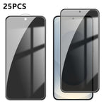 25 pezzi Pellicola in vetro temperato anti-impronta serigrafata ad alta copertura in alluminio per la privacy, For Galaxy A08 4G / 5G, For Galaxy A18 4G / 5G, For Galaxy M47 5G, For Galaxy Z Fold8 5G Outer Screen, For Galaxy Z Fold8 Ultra 5G Outer Scre...