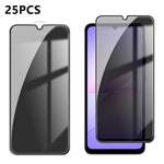 25 pezzi Pellicola in vetro temperato anti-impronta serigrafata ad alta copertura in alluminio per la privacy, For Galaxy A08 4G / 5G, For Galaxy A18 4G / 5G, For Galaxy M47 5G, For Galaxy Z Fold8 5G Outer Screen, For Galaxy Z Fold8 Ultra 5G Outer Scre...