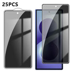 25 pezzi Pellicola in vetro temperato anti-impronta serigrafata ad alta copertura in alluminio per la privacy, For Galaxy A08 4G / 5G, For Galaxy A18 4G / 5G, For Galaxy M47 5G, For Galaxy Z Fold8 5G Outer Screen, For Galaxy Z Fold8 Ultra 5G Outer Scre...