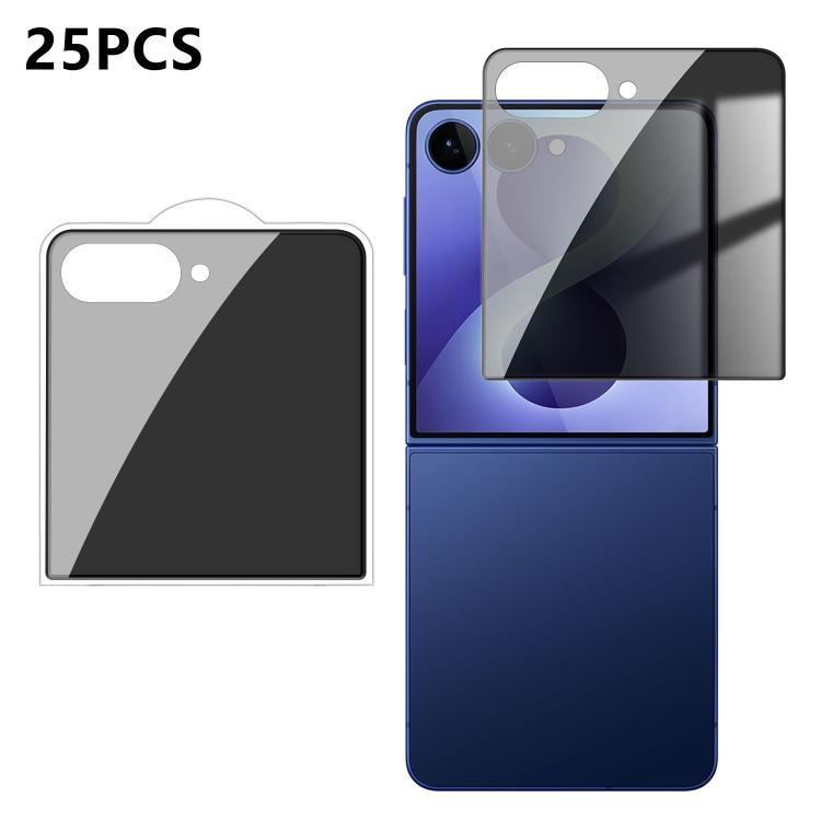 25 pezzi Pellicola in vetro temperato anti-impronta serigrafata ad alta copertura in alluminio per la privacy, For Galaxy A08 4G / 5G, For Galaxy A18 4G / 5G, For Galaxy M47 5G, For Galaxy Z Fold8 5G Outer Screen, For Galaxy Z Fold8 Ultra 5G Outer Scre...