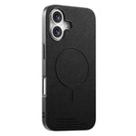 Cover posteriore magnetica in tessuto PU per telefono, For iPhone 17, For iPhone 16 Pro Max, For iPhone 16 Pro