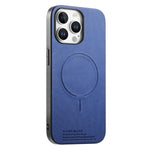 Cover posteriore magnetica in tessuto PU per telefono, For iPhone 17, For iPhone 16 Pro Max, For iPhone 16 Pro