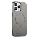 Cover posteriore magnetica in tessuto PU per telefono, For iPhone 15 Pro, For iPhone 15 Plus, For iPhone 15