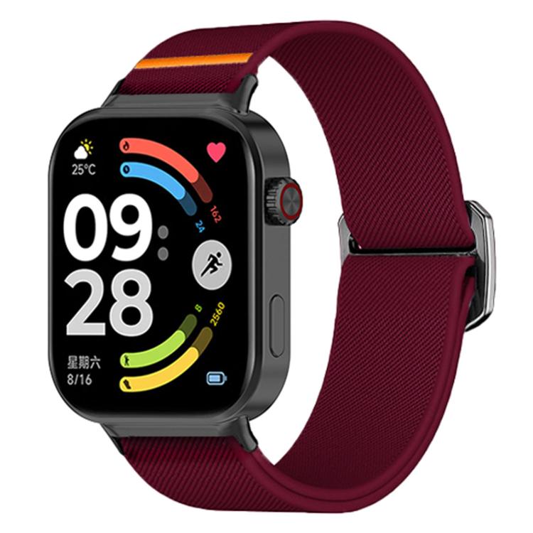 Cinturino elastico in nylon con fibbia a perline e cinturino per orologio., For Xiaomi Band  10 Pro / Redmi Watch 6 / 5