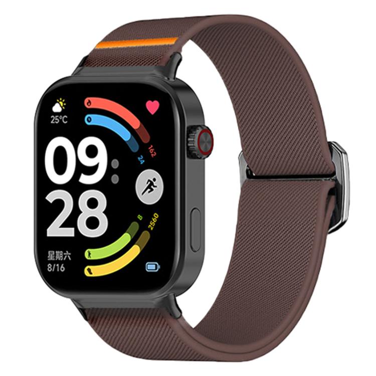 Cinturino elastico in nylon con fibbia a perline e cinturino per orologio., For Xiaomi Band  10 Pro / Redmi Watch 6 / 5