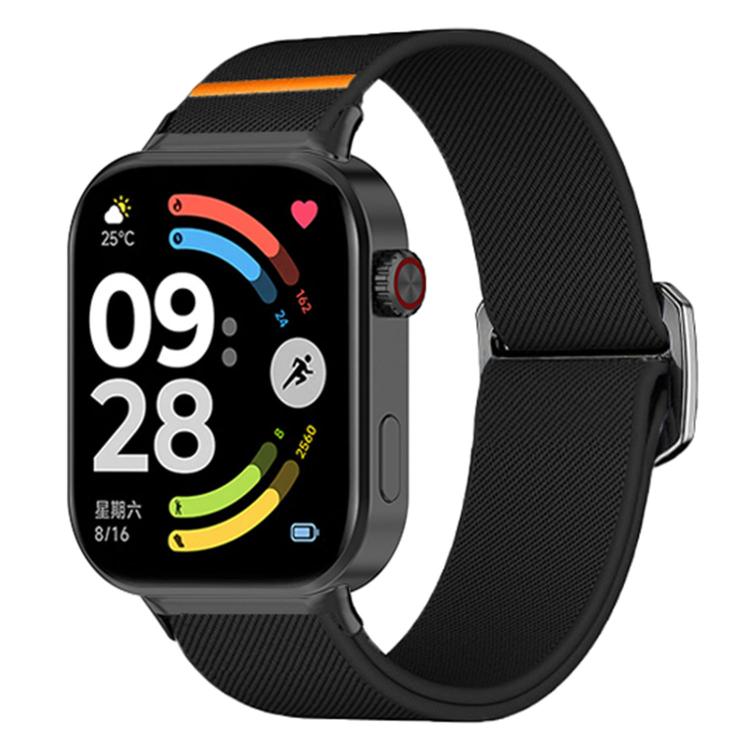 Cinturino elastico in nylon con fibbia a perline e cinturino per orologio., For Xiaomi Band  10 Pro / Redmi Watch 6 / 5
