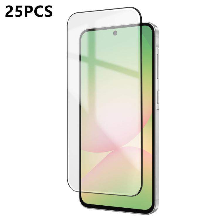 25 pezzi Pellicola in vetro temperato ad alto contenuto di allumina, ultra sottile, serigrafata HD ad ultrasuoni, con adesivo completo., For Samsung Galaxy A57 5G, For Samsung Galaxy A37 5G, For Samsung Galaxy A27 5G, For Samsung Galaxy S25 Edge 5G    ...