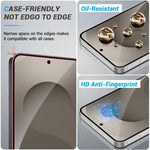 25 pezzi Pellicola in vetro temperato ad alto contenuto di allumina, ultra sottile, serigrafata HD ad ultrasuoni, con adesivo completo., For Samsung Galaxy A57 5G, For Samsung Galaxy A37 5G, For Samsung Galaxy A27 5G, For Samsung Galaxy S25 Edge 5G    ...