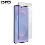 25 pezzi Pellicola in vetro temperato HD curva 3D semi-schermo senza bordo bianco ad alto contenuto di allumina con adesivo completo, For Samsung Galaxy A57 5G, For Samsung Galaxy A37 5G, For Samsung Galaxy A27 5G, For Samsung Galaxy S25 Edge 5G       ...