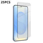 25 pezzi Pellicola in vetro temperato HD curva 3D semi-schermo senza bordo bianco ad alto contenuto di allumina con adesivo completo, For Samsung Galaxy A57 5G, For Samsung Galaxy A37 5G, For Samsung Galaxy A27 5G, For Samsung Galaxy S25 Edge 5G       ...