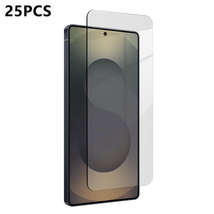 25 pezzi Pellicola in vetro temperato HD curva 3D semi-schermo senza bordo bianco ad alto contenuto di allumina con adesivo completo, For Samsung Galaxy A57 5G, For Samsung Galaxy A37 5G, For Samsung Galaxy A27 5G, For Samsung Galaxy S25 Edge 5G       ...