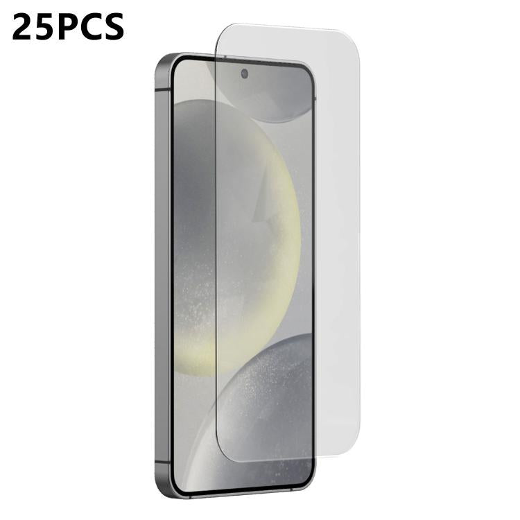 25 pezzi Pellicola in vetro temperato HD curva 3D semi-schermo senza bordo bianco ad alto contenuto di allumina con adesivo completo, For Samsung Galaxy A57 5G, For Samsung Galaxy A37 5G, For Samsung Galaxy A27 5G, For Samsung Galaxy S25 Edge 5G       ...