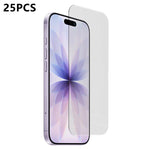 25 pezzi Pellicola in vetro temperato HD ad alta allumina, semi-curva 3D, senza bordo bianco, con adesivo completo, senza bordi bianchi, For iPhone 17 Pro Max, For iPhone 17 Pro, For iPhone 17, For iPhone Air, For iPhone 16 Pro Max, For iPhone 16 Pro  ...