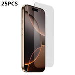 25 pezzi Pellicola in vetro temperato HD ad alta allumina, semi-curva 3D, senza bordo bianco, con adesivo completo, senza bordi bianchi, For iPhone 17 Pro Max, For iPhone 17 Pro, For iPhone 17, For iPhone Air, For iPhone 16 Pro Max, For iPhone 16 Pro  ...