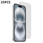 25 pezzi Pellicola in vetro temperato HD ad alta allumina, semi-curva 3D, senza bordo bianco, con adesivo completo, senza bordi bianchi, For iPhone 17 Pro Max, For iPhone 17 Pro, For iPhone 17, For iPhone Air, For iPhone 16 Pro Max, For iPhone 16 Pro  ...