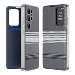 Custodia per telefono Smart View in ecopelle con motivo a quadri arcobaleno., For Samsung Galaxy A17 5G, For Samsung Galaxy S25 Edge 5G, For Samsung Galaxy A26 5G, For Samsung Galaxy S25 5G, For Samsung Galaxy S25+ 5G, For Samsung Galaxy S25 Ultra 5G
