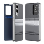 Custodia per telefono Smart View in ecopelle con motivo a quadri arcobaleno., For Samsung Galaxy A17 5G, For Samsung Galaxy S25 Edge 5G, For Samsung Galaxy A26 5G, For Samsung Galaxy S25 5G, For Samsung Galaxy S25+ 5G, For Samsung Galaxy S25 Ultra 5G