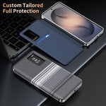 Custodia per telefono Smart View in ecopelle con motivo a quadri arcobaleno., For Samsung Galaxy S26+ 5G, For Samsung Galaxy S26 Ultra 5G, For Samsung Galaxy S26 5G, For Samsung Galaxy A57 5G, For Samsung Galaxy A37 5G, For samsung Galaxy S25 FE 5G