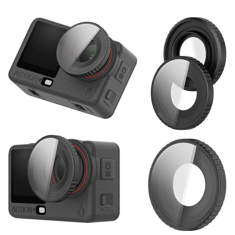 Filtro UV per obiettivo della fotocamera, copertura in vetro protettivo, For DJI Osmo Action 6