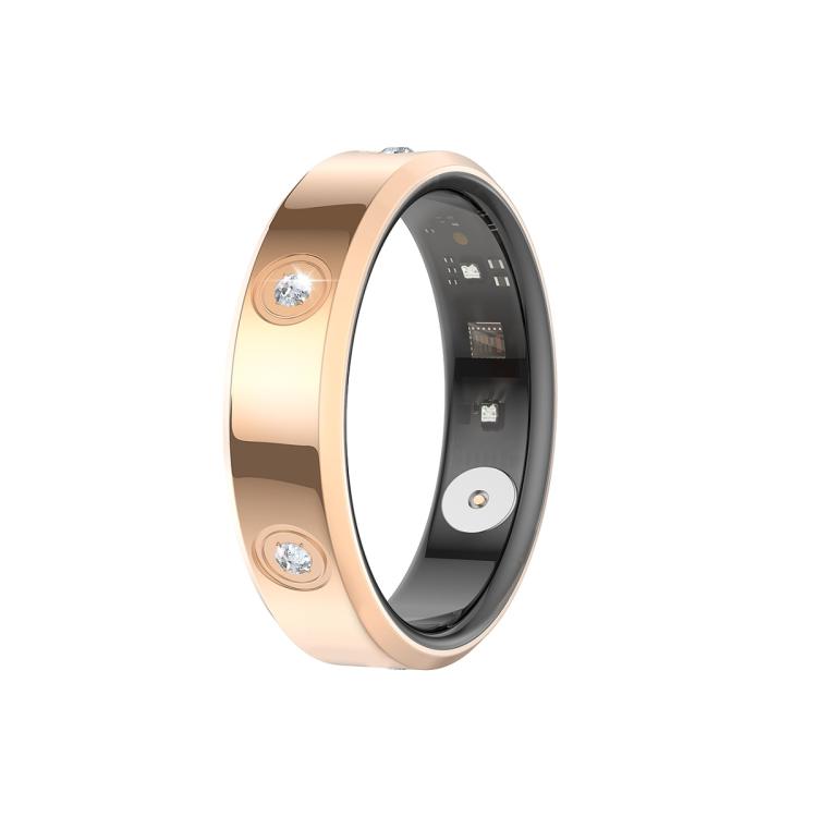 HR01 TAGLIA 12 Anello intelligente, supporta il monitoraggio della frequenza cardiaca, dell'ossigeno nel sangue, del sonno e del ciclo mestruale femminile., SIZE 12