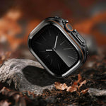 Custodia protettiva in metallo per orologio in stile Light Circle., For Apple Watch Ultra 3 / 2 / 1 49mm